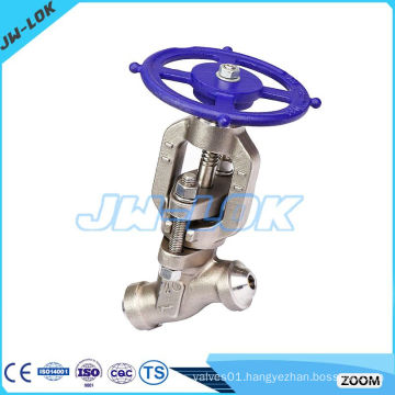 Useful high pressure globe type valve